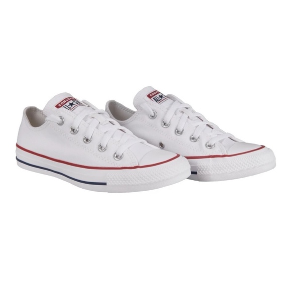 Converse Shoes - CONVERSE Shoes All Star Chuck Taylor Low Top White Sneakers Unisex Size 11/13